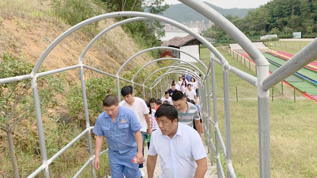 hjc黄金城风机员工团建，有你有我更精彩！